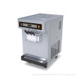 Table Top Automatic Ice Cream Machine /  Equipment, 3 Flavor Soft Serve Frozen Yogurt Maker With 35 Liters / Hour